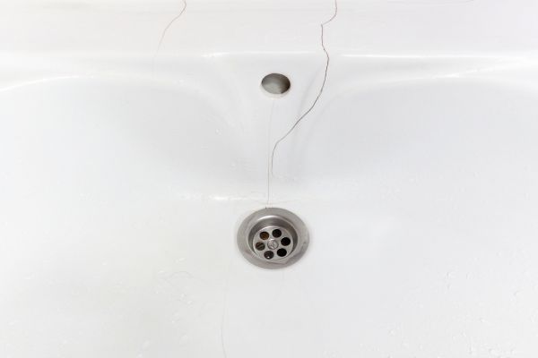 Sink Crack Sealing in Hudson