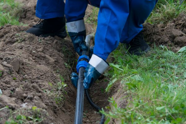 Burst Water Line Repair in Hudson