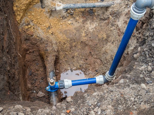 Plumbing Line Repair in Hudson