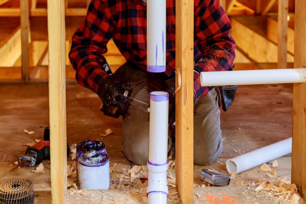 PVC Piping Installation in Hudson